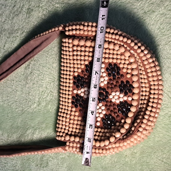 Vintage beaded purse - Picture 7 of 9